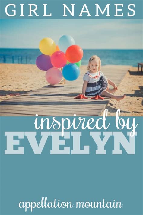 names that are similar to evelyn